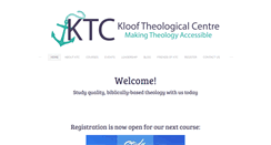 Desktop Screenshot of klooftheology.org