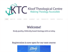 Tablet Screenshot of klooftheology.org